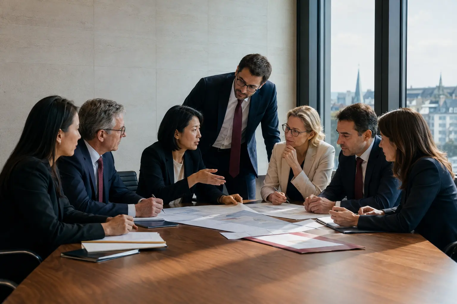 Cross-sector specialists working together